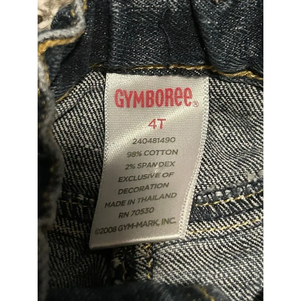 Vintage Gymboree Mod Zebra‎ jeans size 4T k27